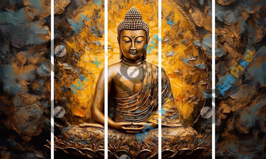 Buddha wall painting 2