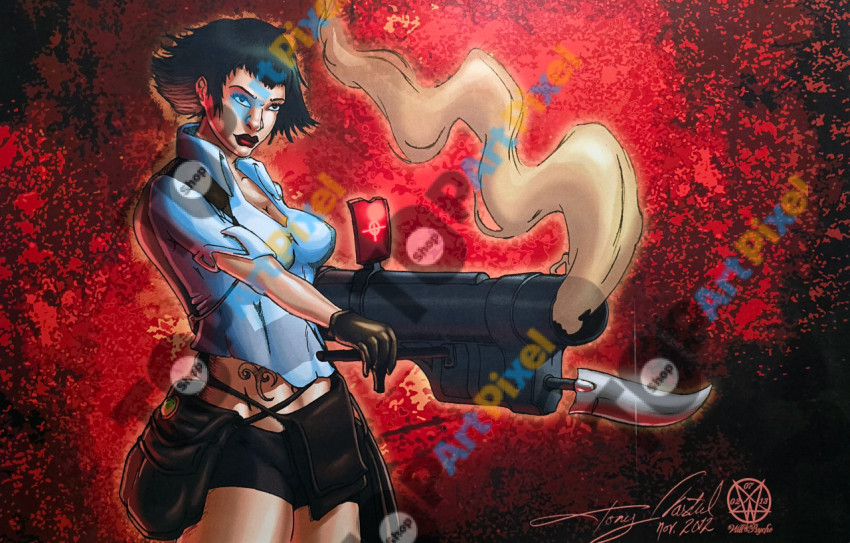 The lady from DMC
