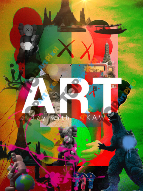 A day with KAWS
