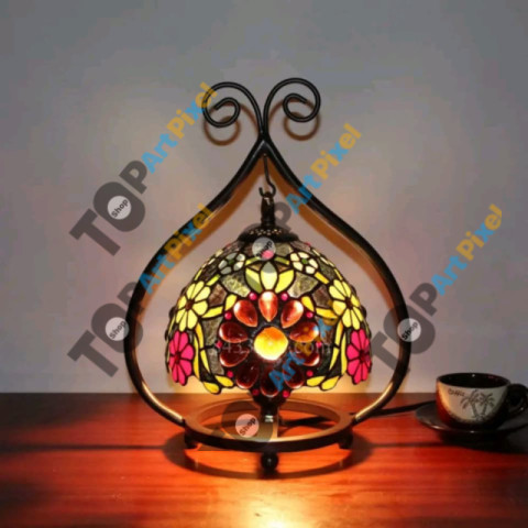 stained glass desk lamps