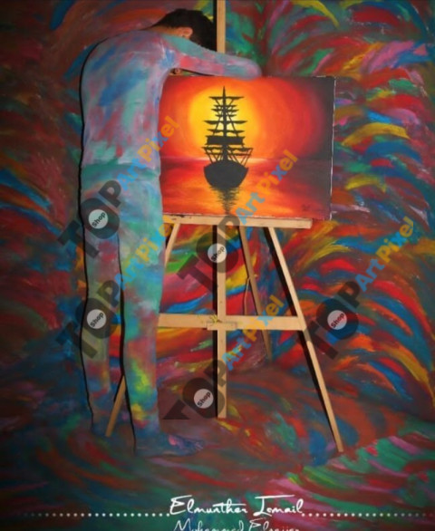 "An Artist's World Within the Studio"