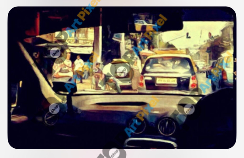 A day in Mumbai.