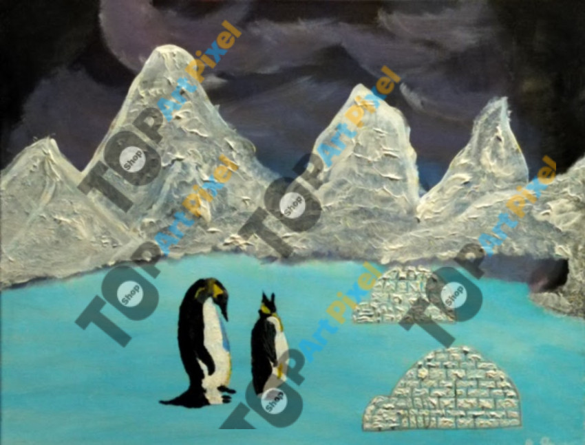 Arctic Veil Beneath the Swirling Sky