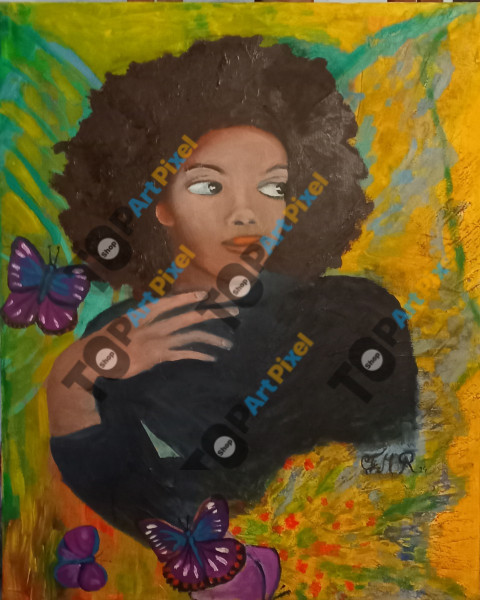 La Jeune Fille Au Papillon