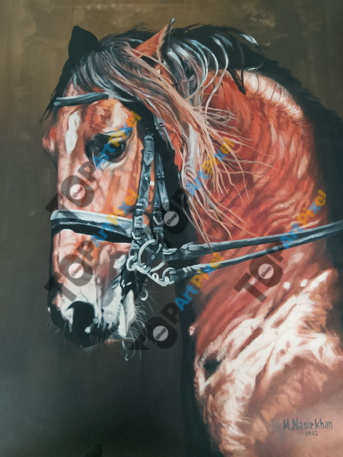 Golden Brown Horse