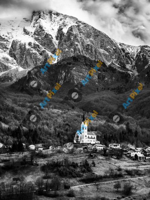 Mountain village